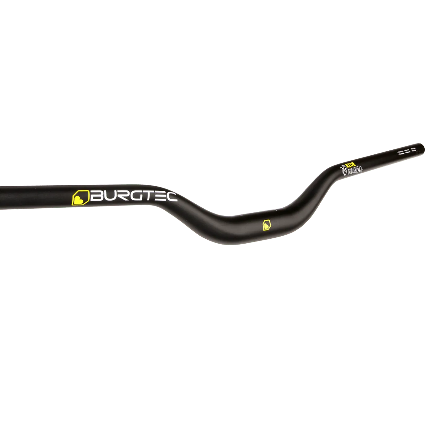 Manubrio Burgtec Ride High Alloy Josh Bryceland Signature 35mm Clamp, 800mm Largo