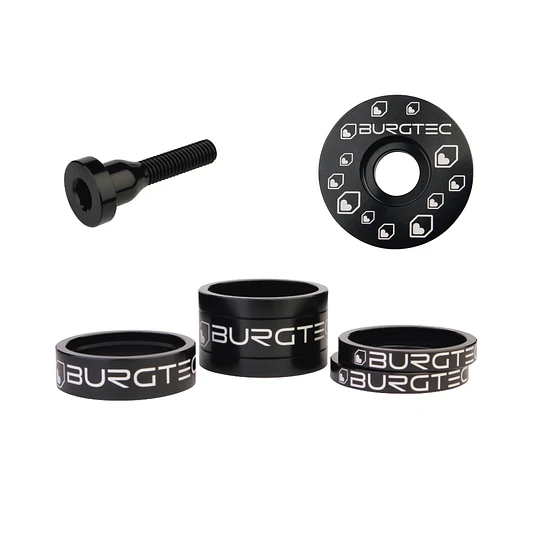 Kit Burgtec de Espaciadores / Tapa / Perno (Colores)