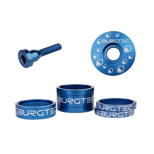 Kit Burgtec de Espaciadores / Tapa / Perno (Colores)