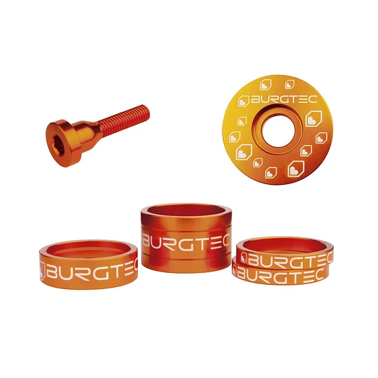 Kit Burgtec de Espaciadores / Tapa / Perno (Colores)