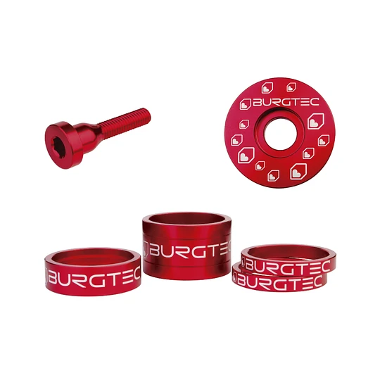 Kit Burgtec de Espaciadores / Tapa / Perno (Colores)