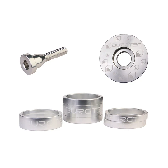 Kit Burgtec de Espaciadores / Tapa / Perno (Colores)