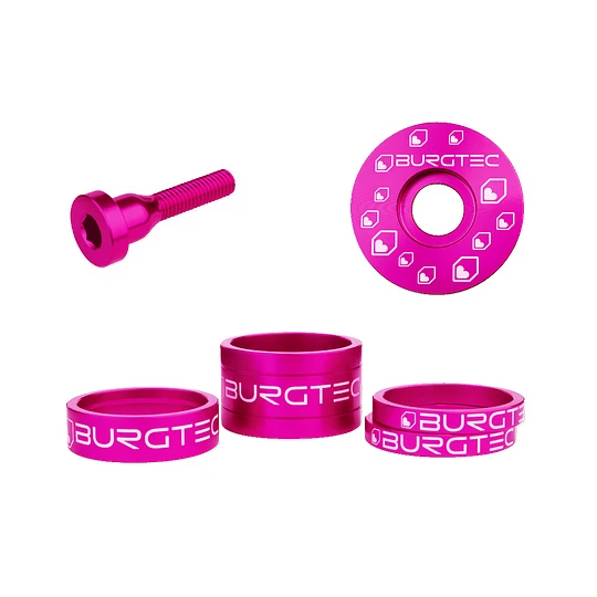 Kit Burgtec de Espaciadores / Tapa / Perno (Colores)
