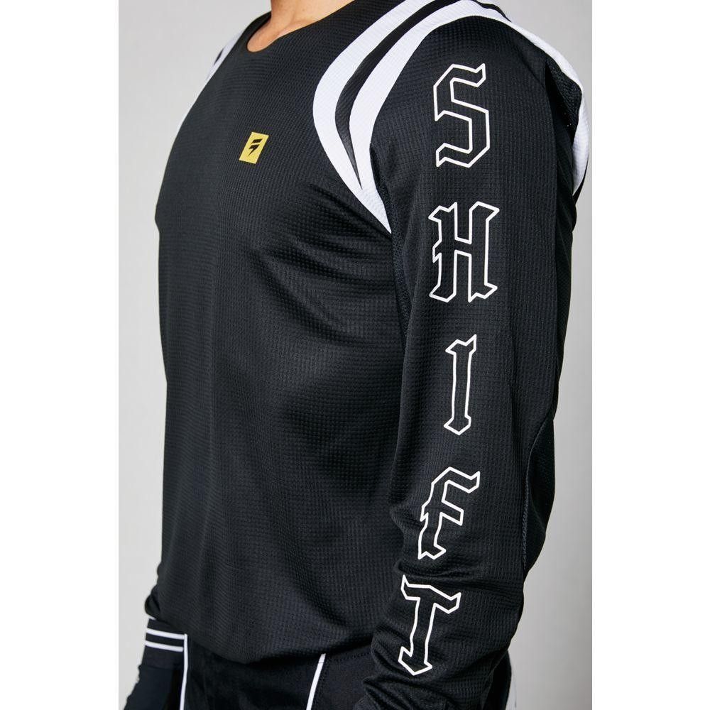 Jersey SHIFT White Label Flare, Negro