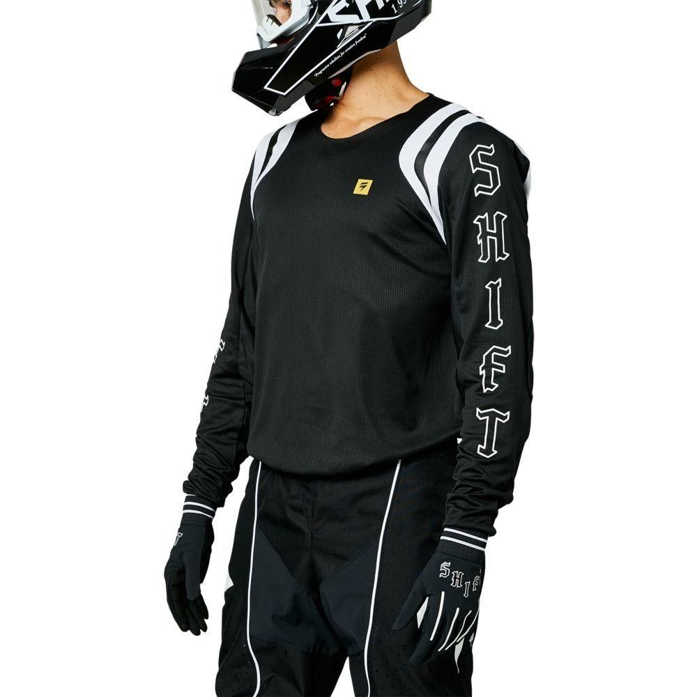 Jersey SHIFT White Label Flare, Negro