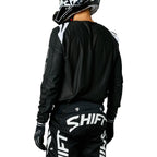 Jersey SHIFT White Label Flare, Negro