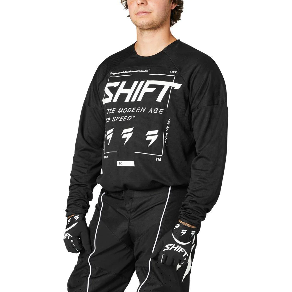 Jersey SHIFT White Label Bliss, negro