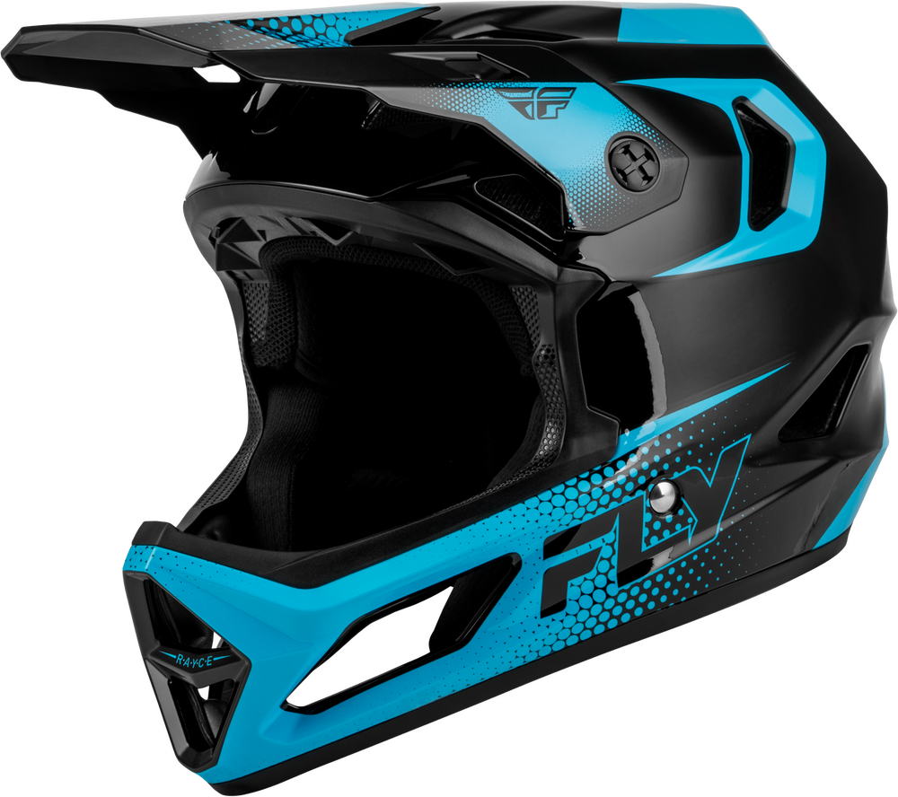 Casco Fly Racing Rayce Sonar Black/Electric Blue