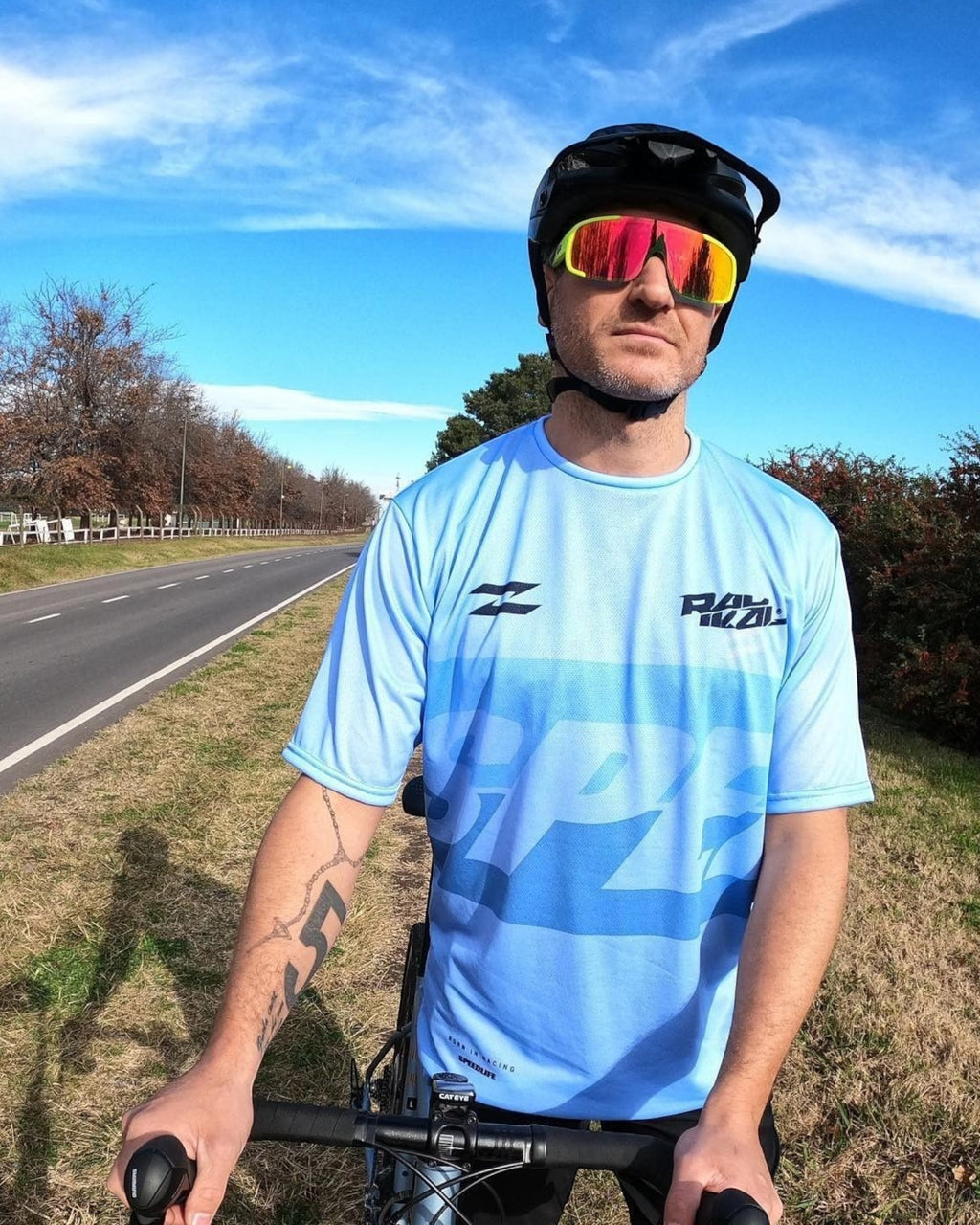 Jersey Radikal Racing - City MTB Light Blue