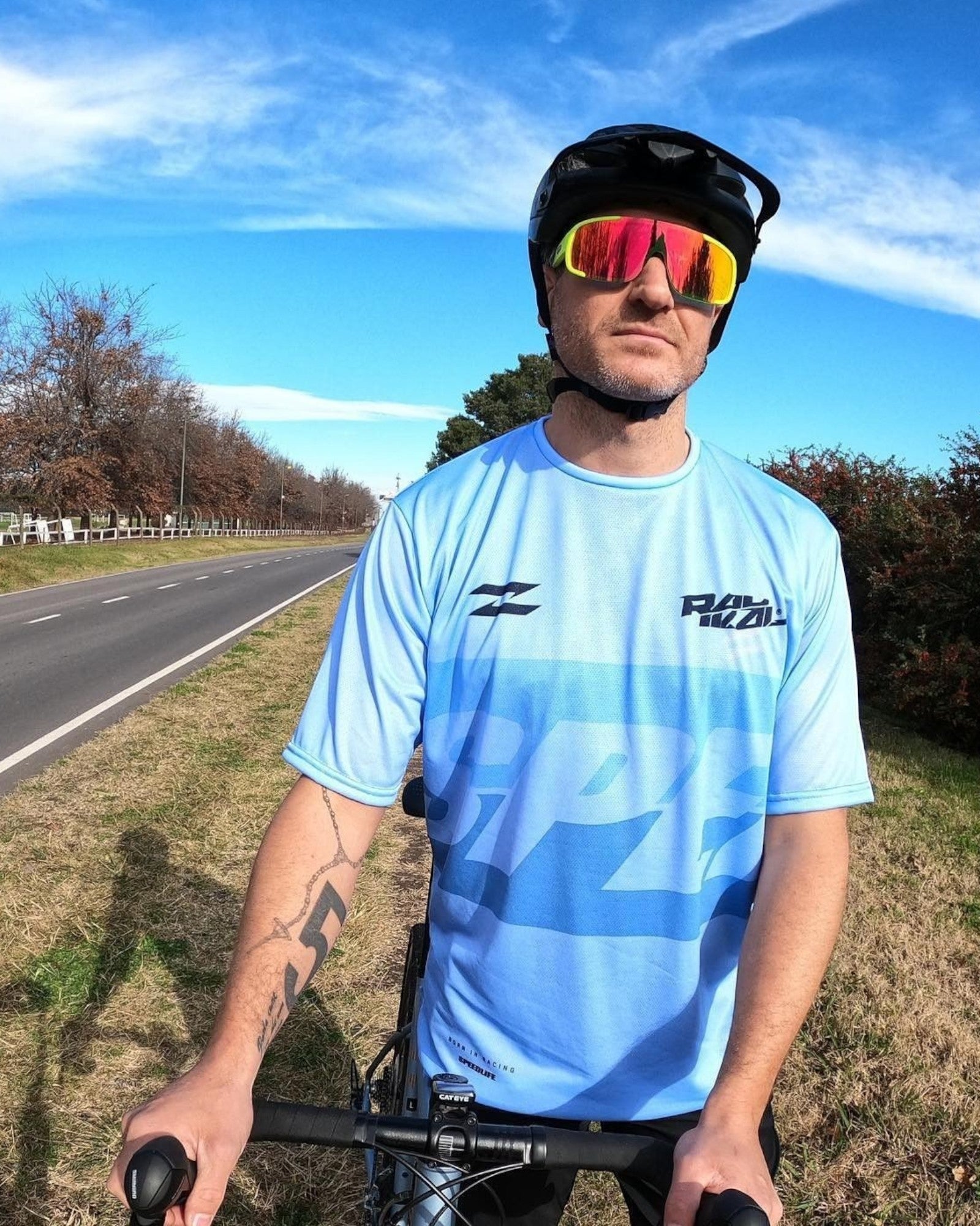 Jersey Radikal Racing - City MTB Light Blue
