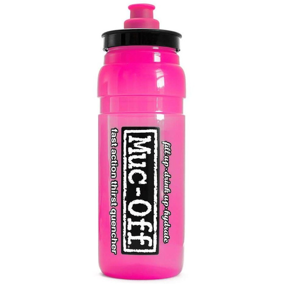 Caramagiola Muc-Off Elite Fly Water Bottle Rosada 750ml