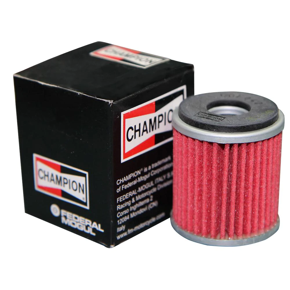 Filtro de Aceite Moto Champion COF040, Yamaha (R15 v2, R15 v3, FZ25, YZ 250 F)