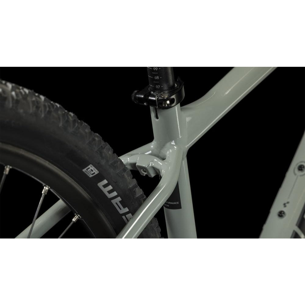 BICICLETA CUBE ATTENTION SWAMPGREY´N´BLACK