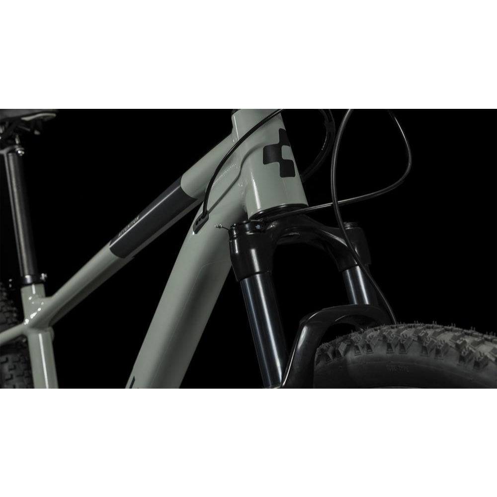 BICICLETA CUBE ATTENTION SWAMPGREY´N´BLACK