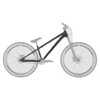 Cuadro Norco Rampage 2 Dirt aro 26 - Grey/Black