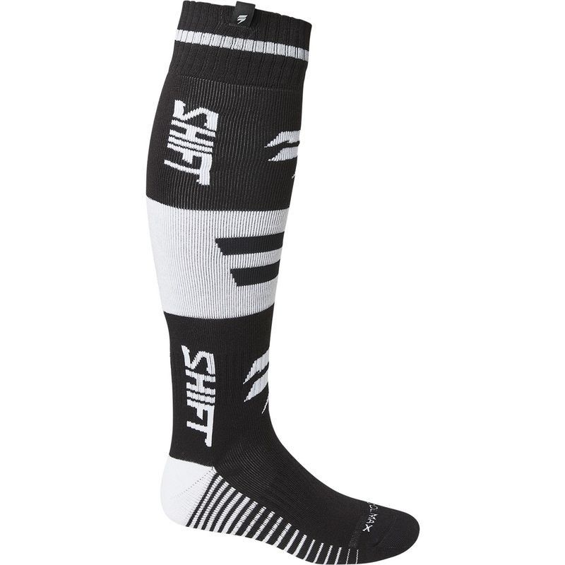 Calcetines Moto Shift Black Label King Negro/Blanco