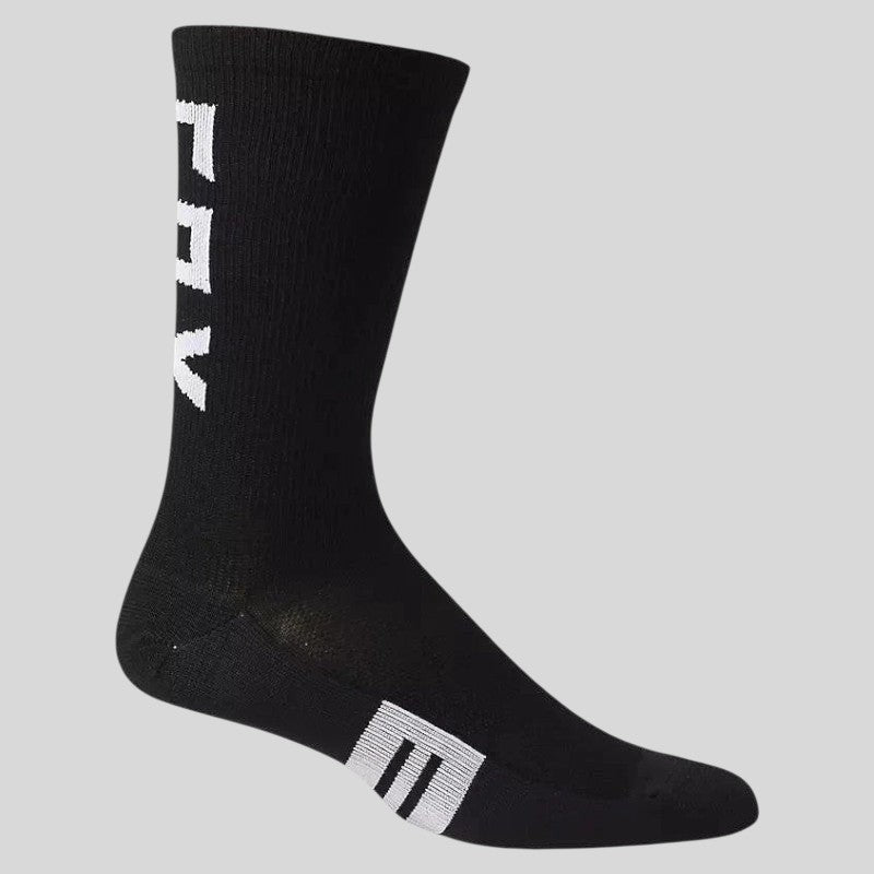 Calcetines FOX Flexair 8" Merino, Negro