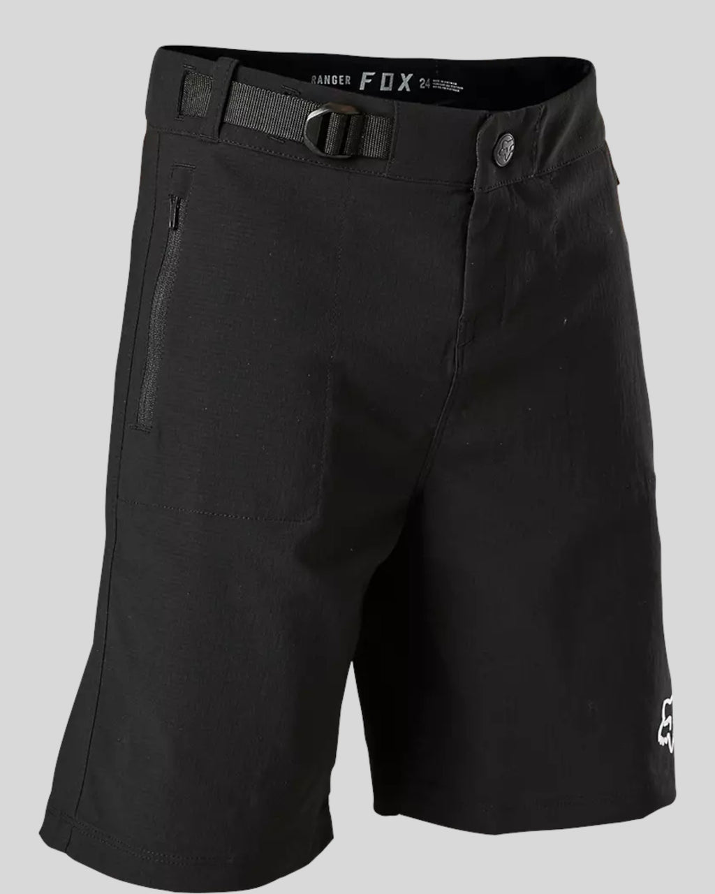 Short FOX Ranger de Niño con Calza, Negro