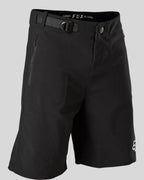 Short FOX Ranger de Niño con Calza, Negro