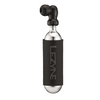 Cabezal Dispensador CO2 Lezyne, 2 en 1, Negro