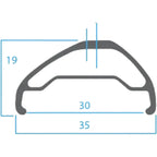 Llanta TOR Cycling TR 35, 27,5 - 32h