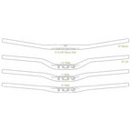 Manubrio TOR Cycling TRZ Bars - 35 clamp