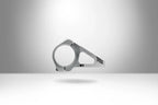 Tee TITLE DM1 35 x 46mm largo, Chrome,  Integrada para DH