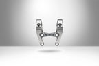 Tee TITLE DM1 35 x 46mm largo, Chrome,  Integrada para DH