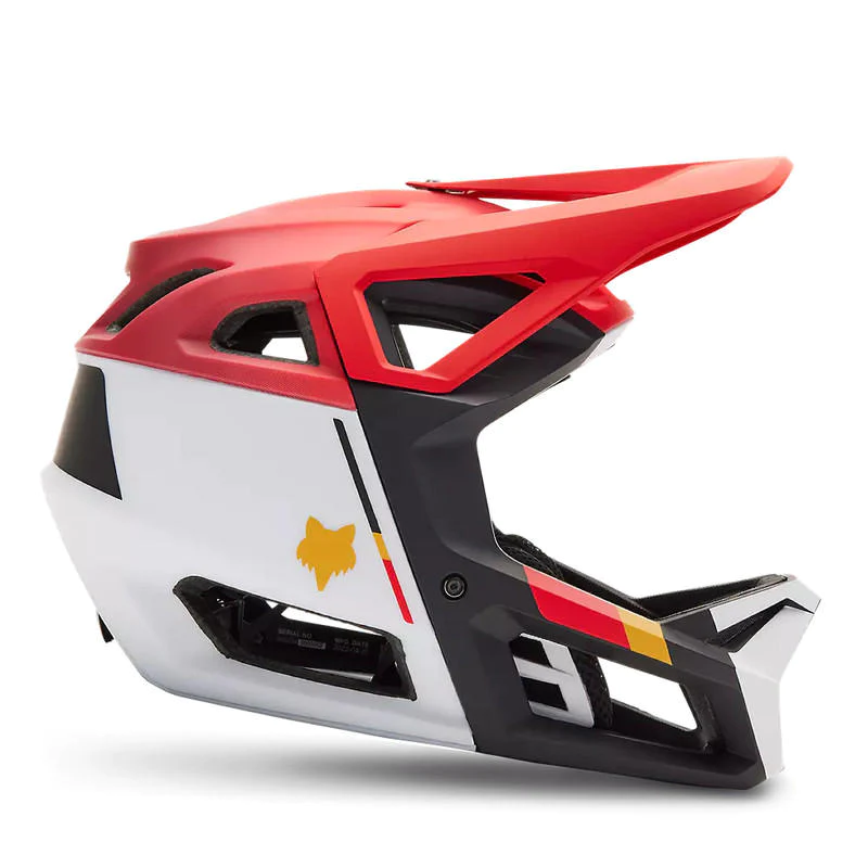 Casco FOX PROFRAME RS Clyzo - Rojo/Blanco/Negro