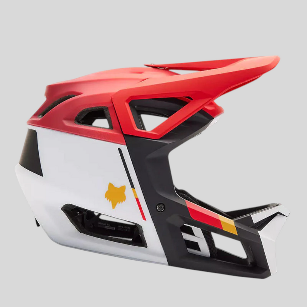 Casco FOX PROFRAME RS Clyzo - Rojo/Blanco/Negro