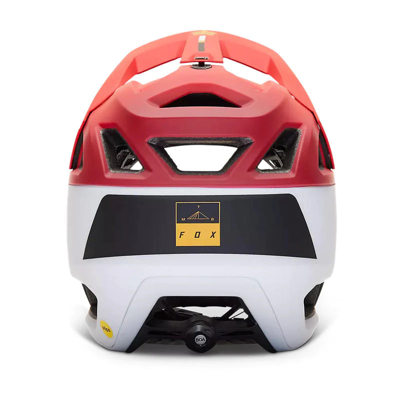Casco FOX PROFRAME RS Clyzo - Rojo/Blanco/Negro