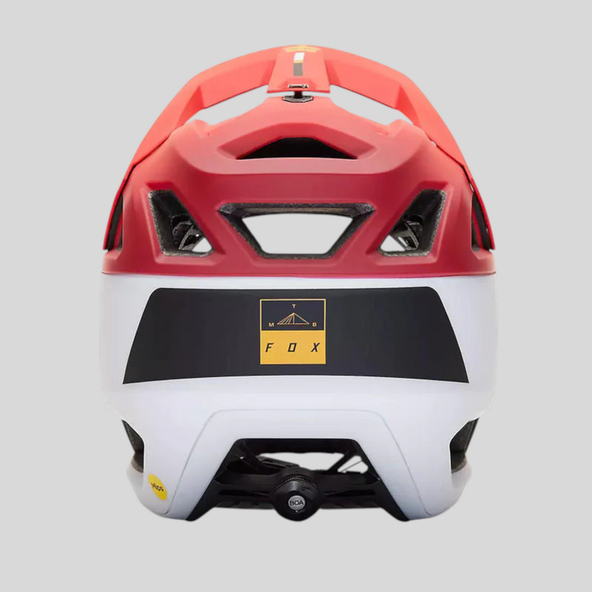 Casco FOX PROFRAME RS Clyzo - Rojo/Blanco/Negro