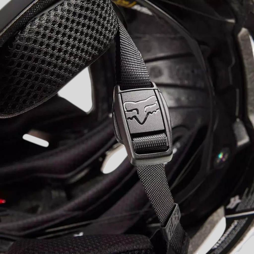 Casco FOX PROFRAME RS Clyzo - Rojo/Blanco/Negro