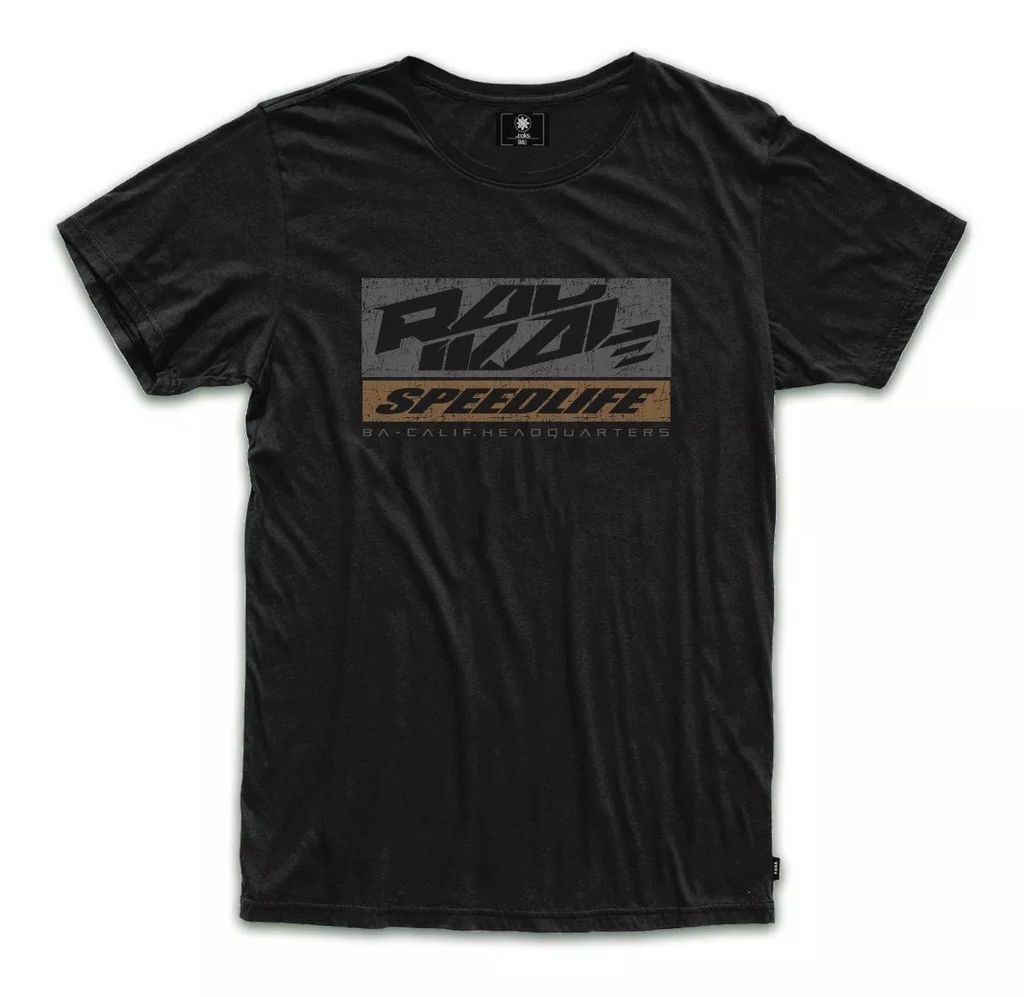 Polera Lifestyle Radikal Racing State - Negra
