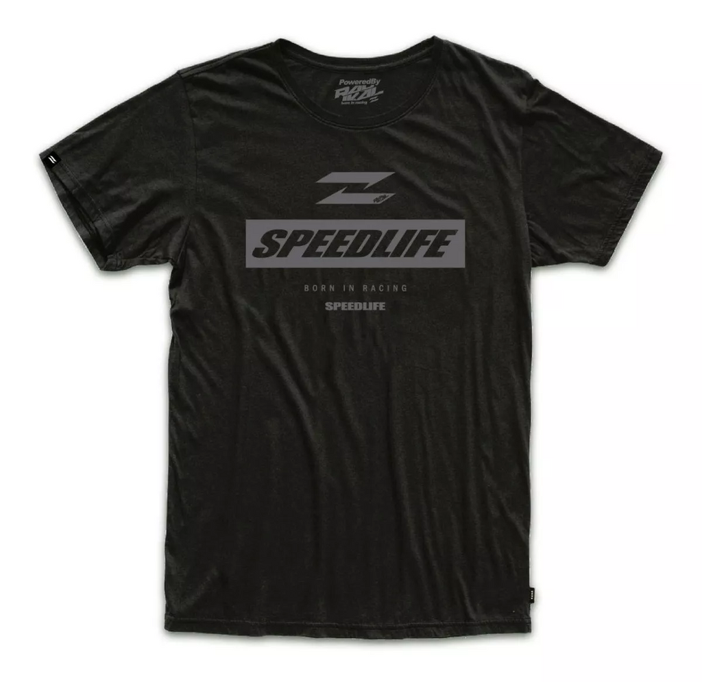 Polera Lifestyle Radikal Racing Stroke - Negra