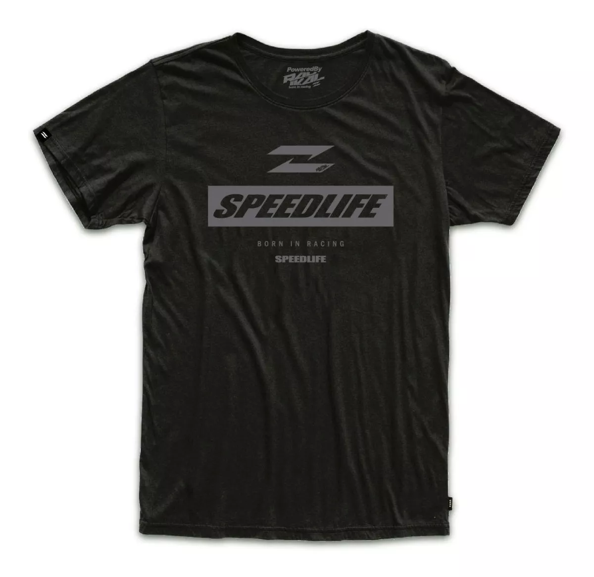 Polera Lifestyle Radikal Racing Stroke - Negra