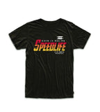 Polera Lifestyle Radikal Racing Retro Speed - Negra