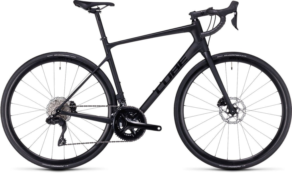 Bicicleta de Ruta Cube Attain GTC SLX Carbon Black
