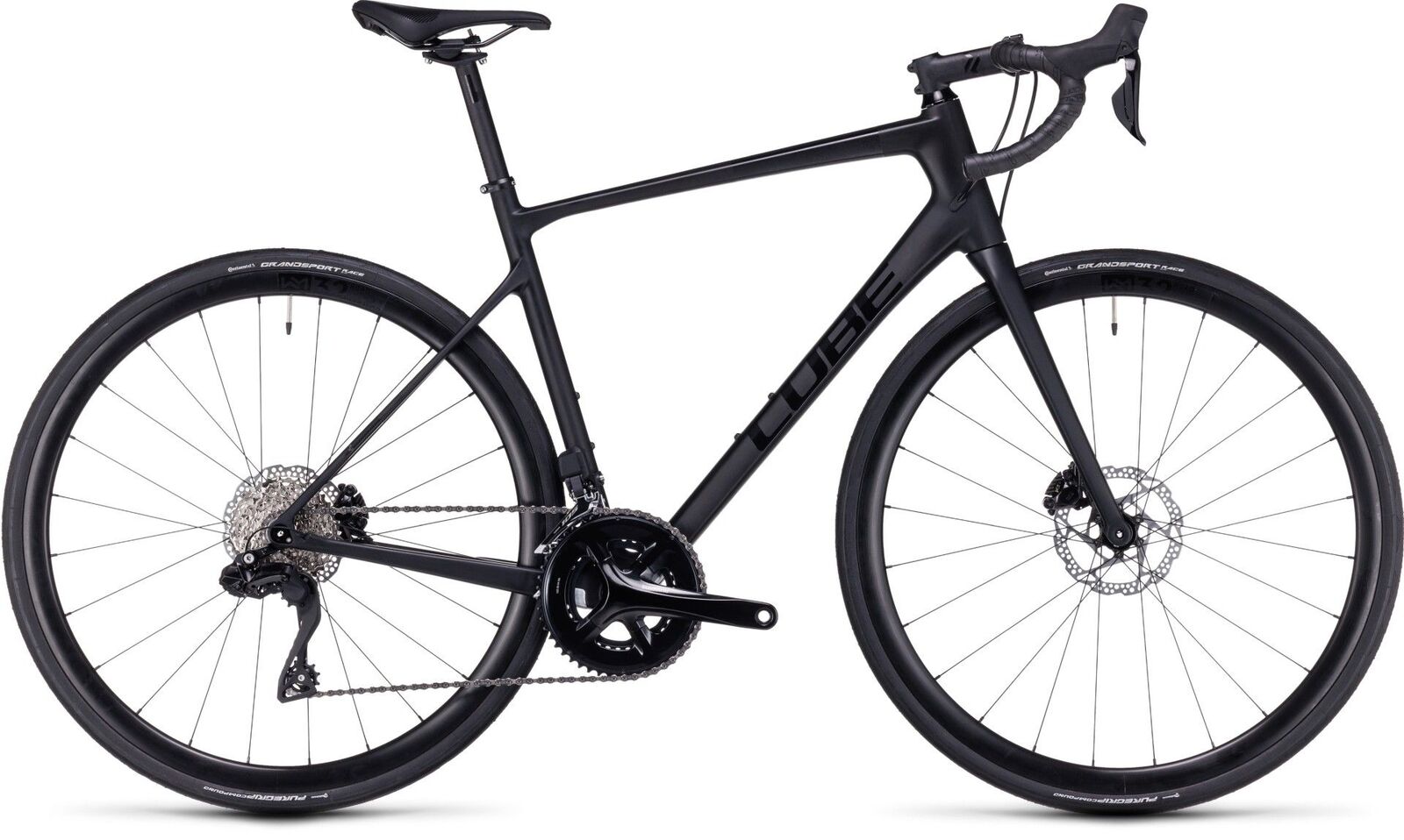 Bicicleta de Ruta Cube Attain GTC SLX Carbon Black
