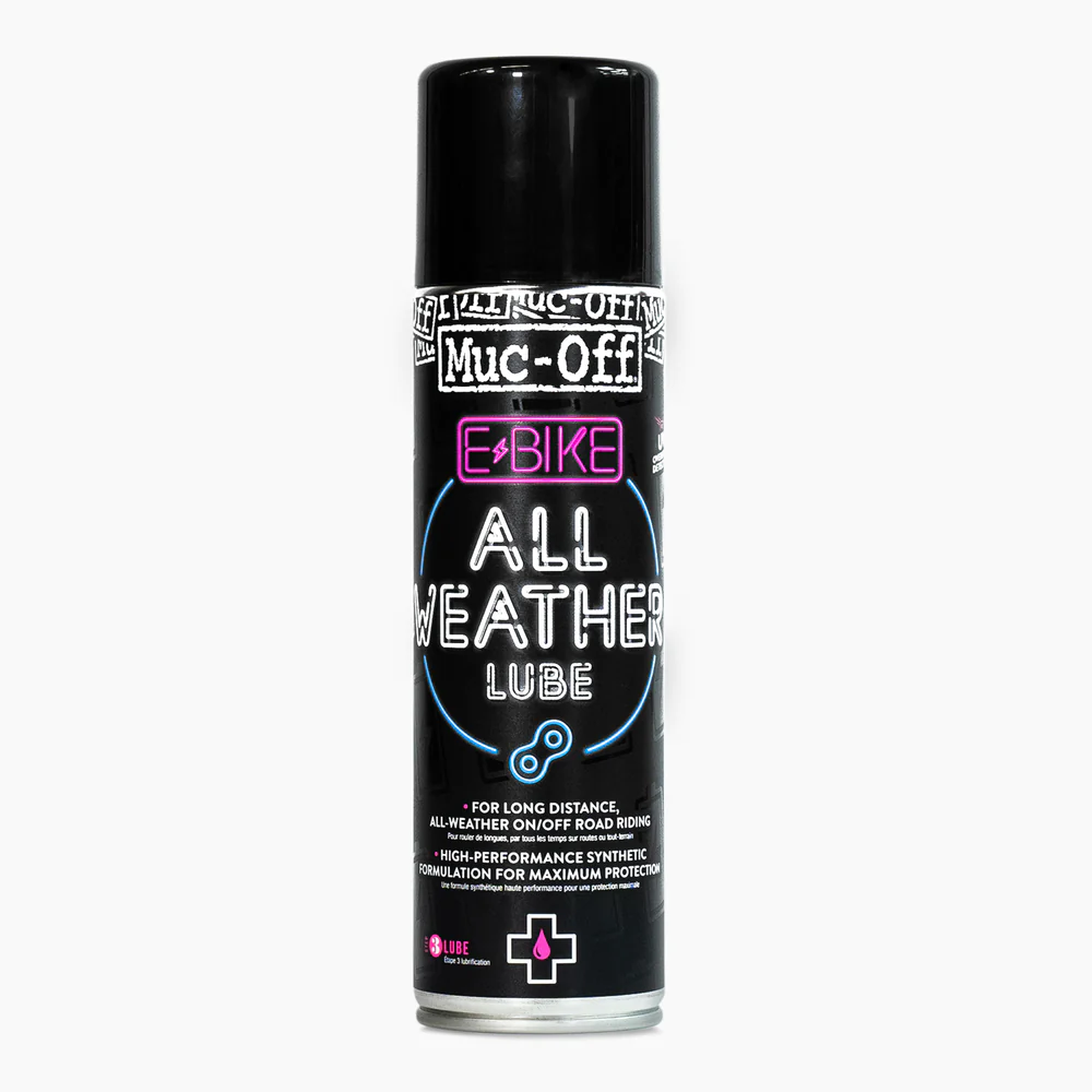 Lubricante Muc-Off All-Weather para E-Bike (Todas Condiciones), Spray 250ml