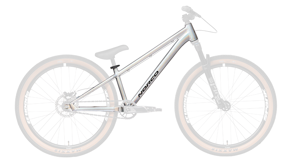 Cuadro Norco Rampage 2 Dirt aro 26 - Silver/Black