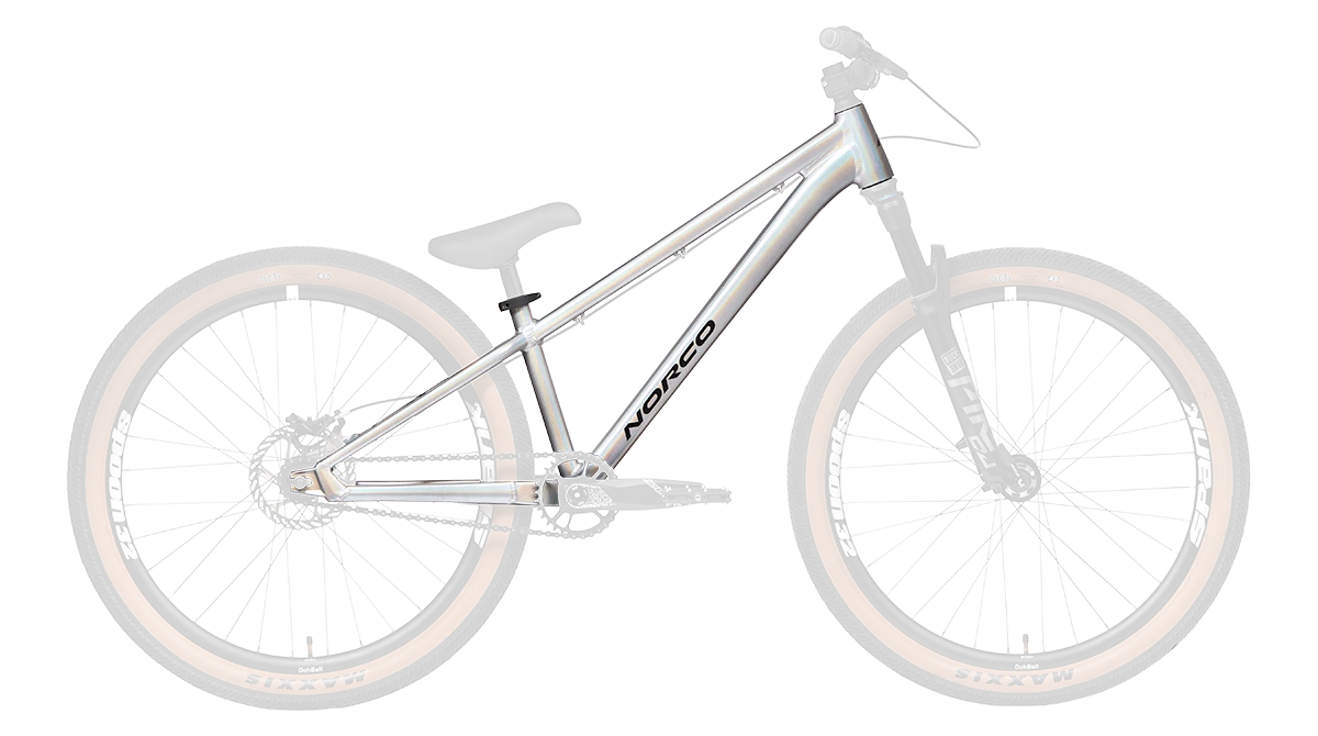 Cuadro Norco Rampage 2 Dirt aro 26 - Silver/Black