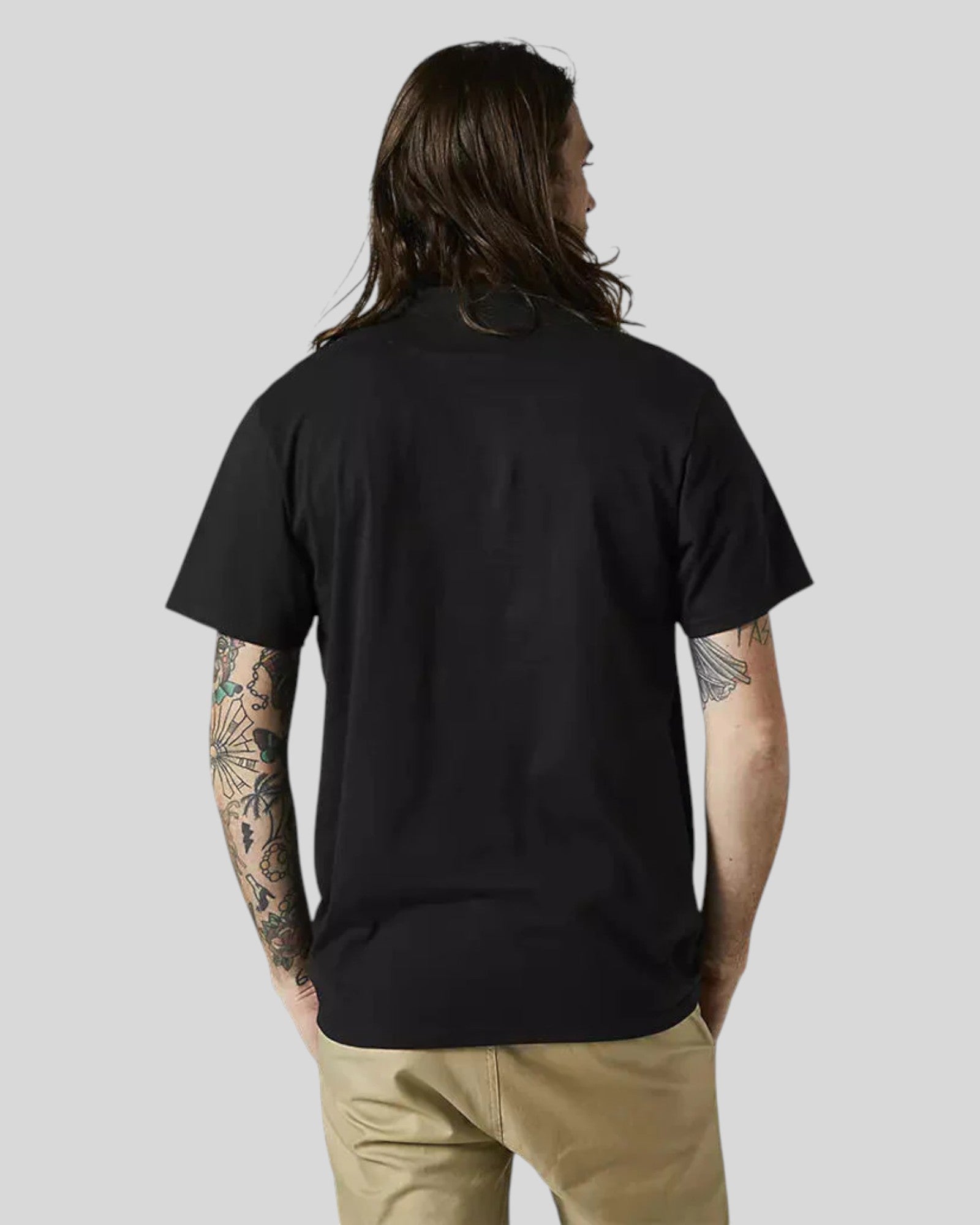Polera FOX Lifestyle Pinnacle - Negro/Blanco