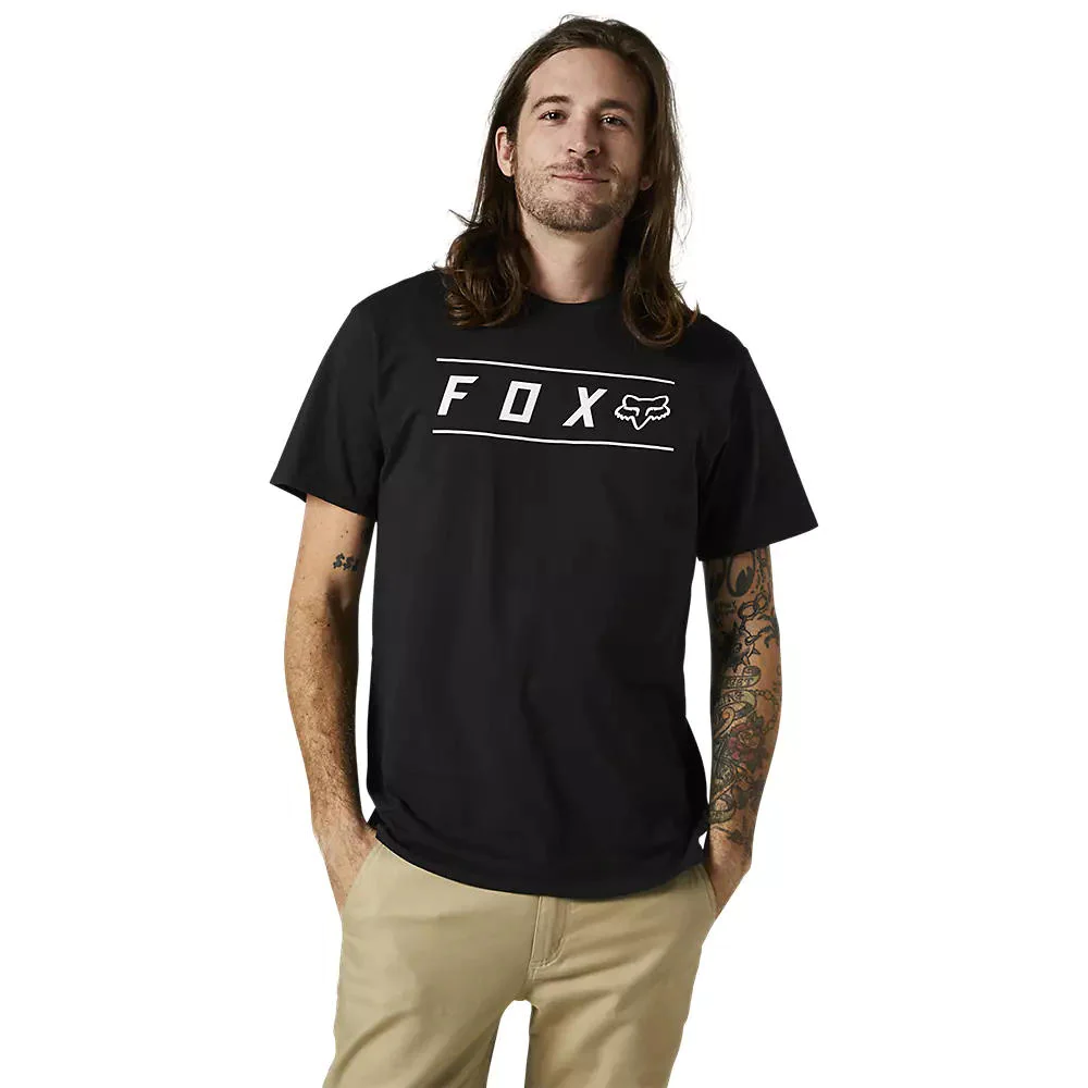 Polera FOX Lifestyle Pinnacle - Negro/Blanco
