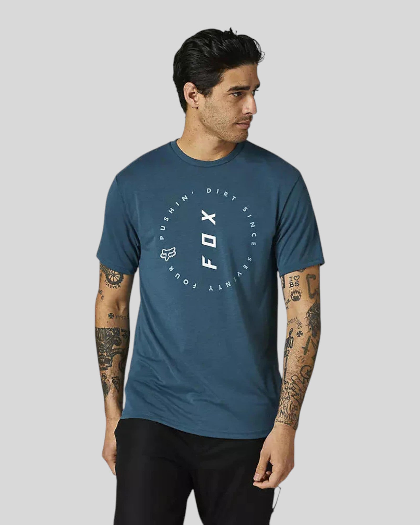 Polera FOX Lifestyle Clean Up - Azul