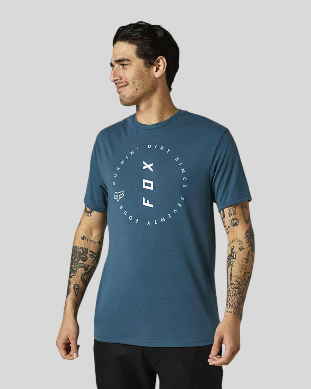 Polera FOX Lifestyle Clean Up - Azul