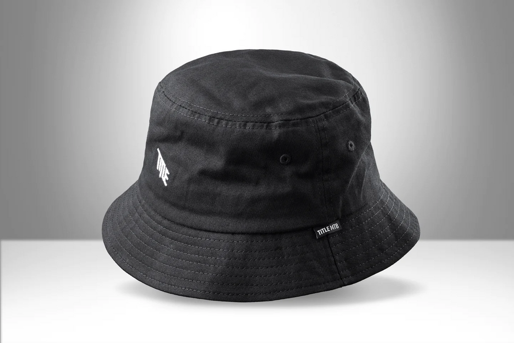 Gorro Title Bucket, One Size, Negro