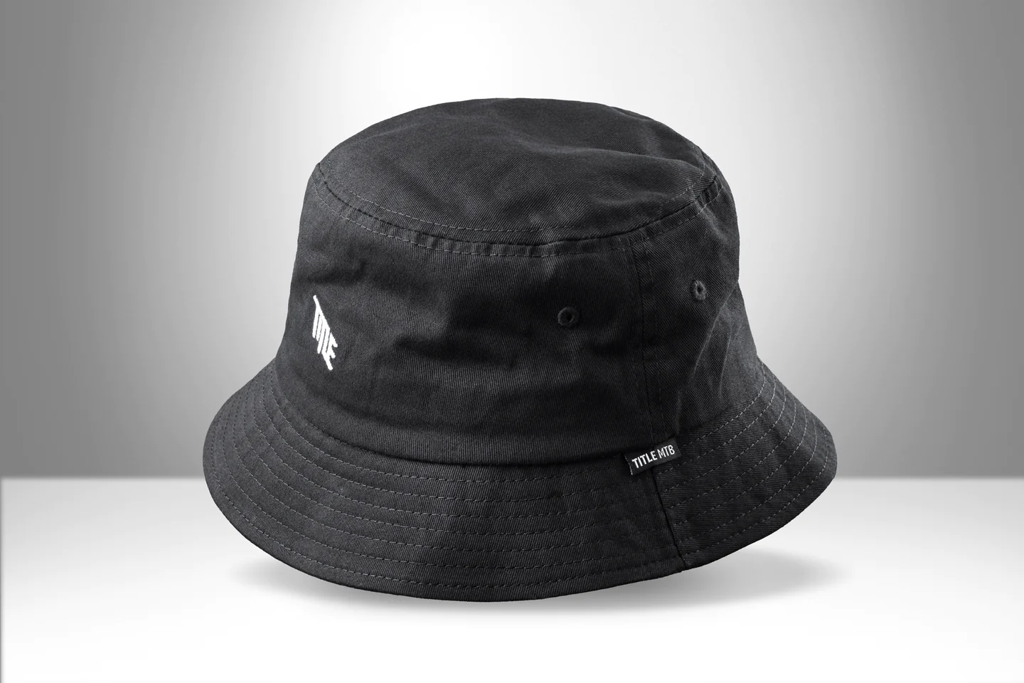 Gorro Title Bucket, One Size, Negro