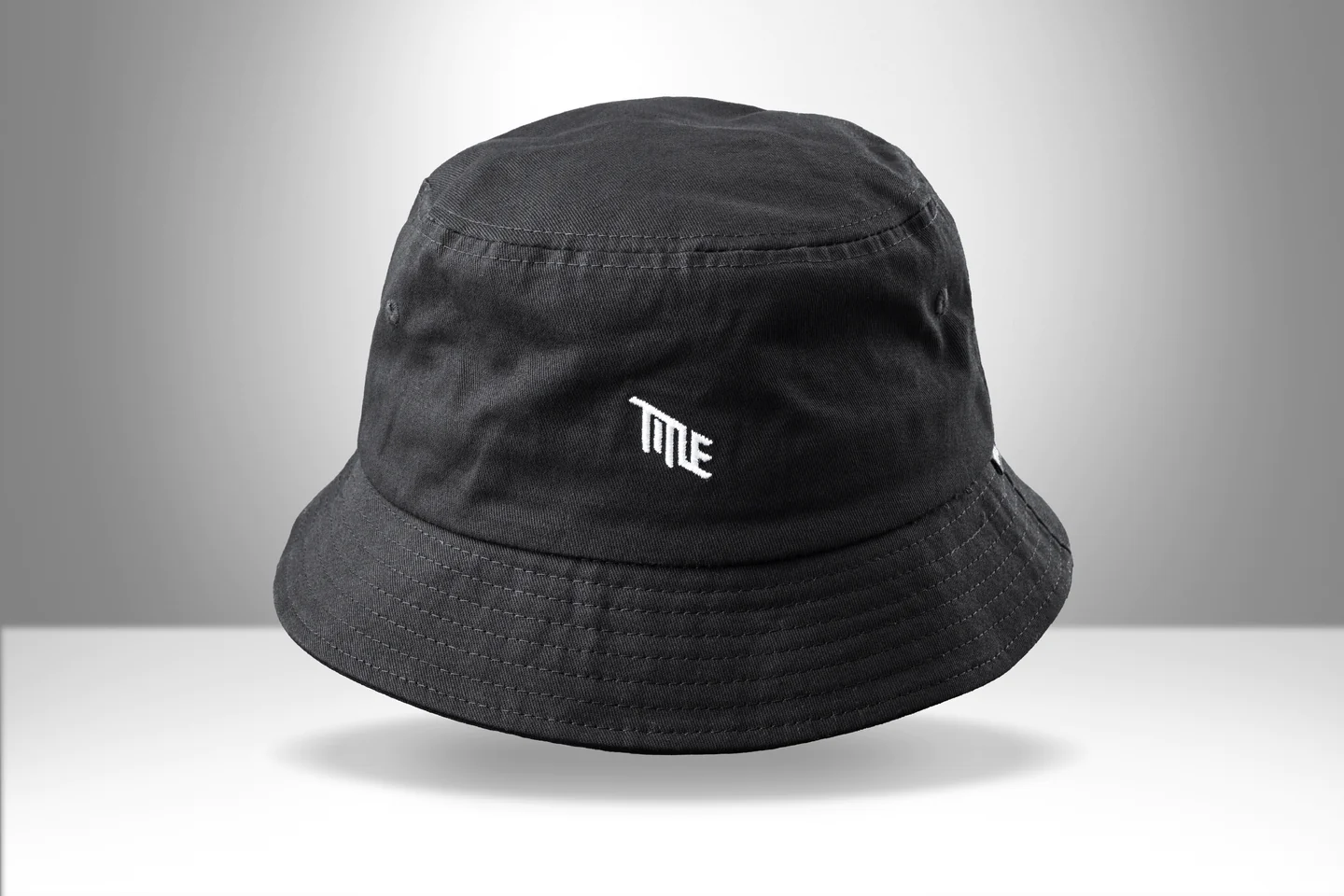 Gorro Title Bucket, One Size, Negro