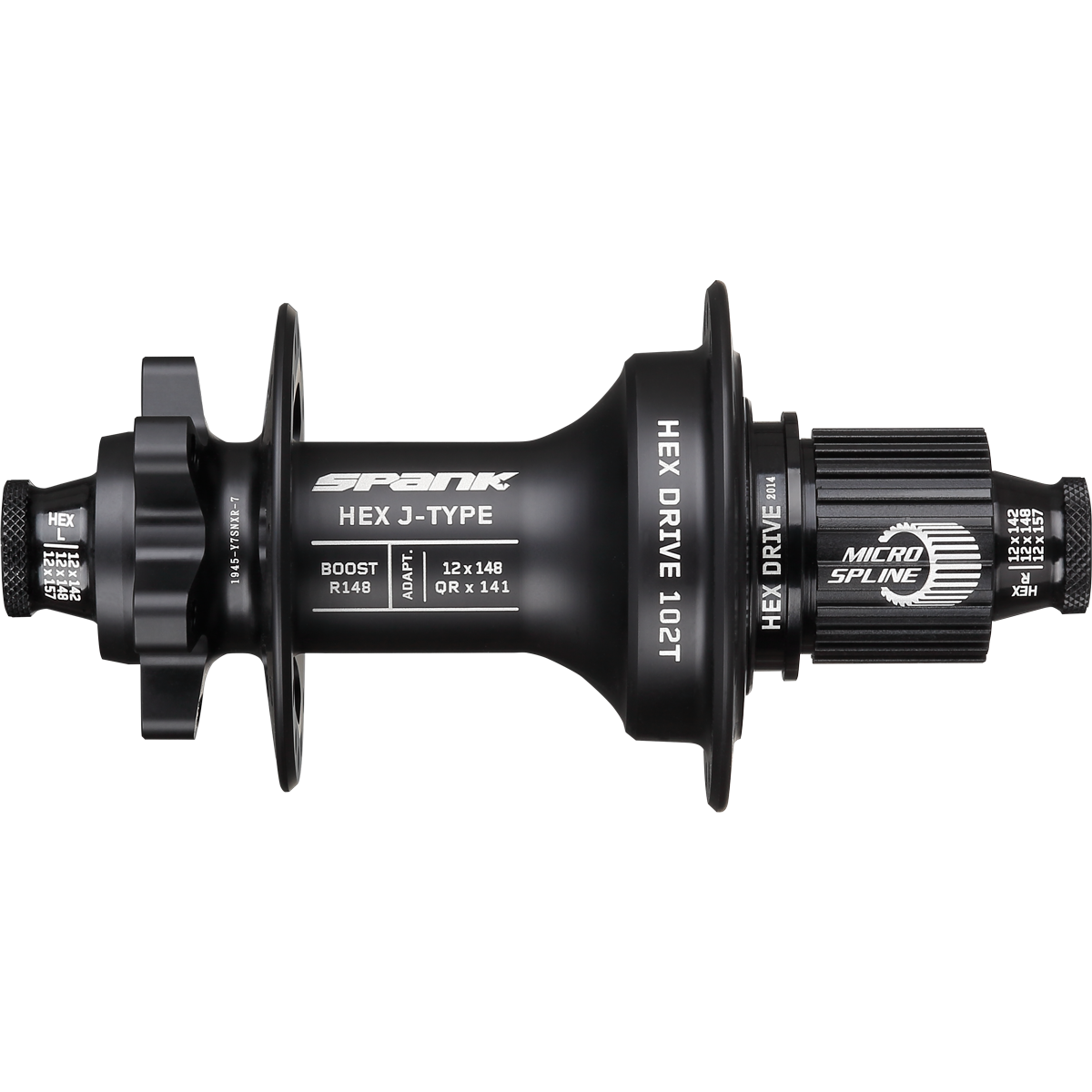 Maza Trasera Spank HEX-J - Boost R148, 32H